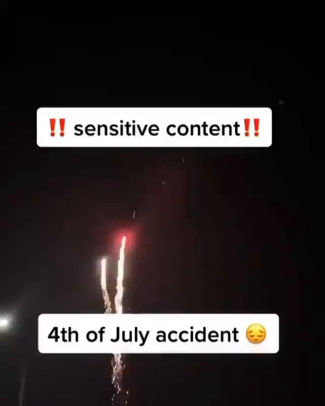 Sensitive content!! Ath of July accident - iFunny
