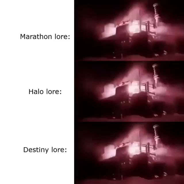 Marathon lore Halo lore Destiny lore iFunny