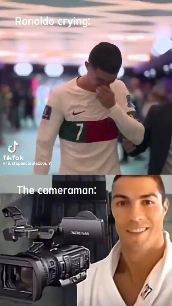 cristiano ronaldo cameraman meme｜TikTok Search