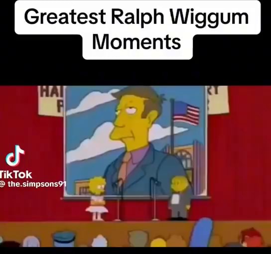 Greatest Ralph Wiggum Moments The Simpsons Ifunny