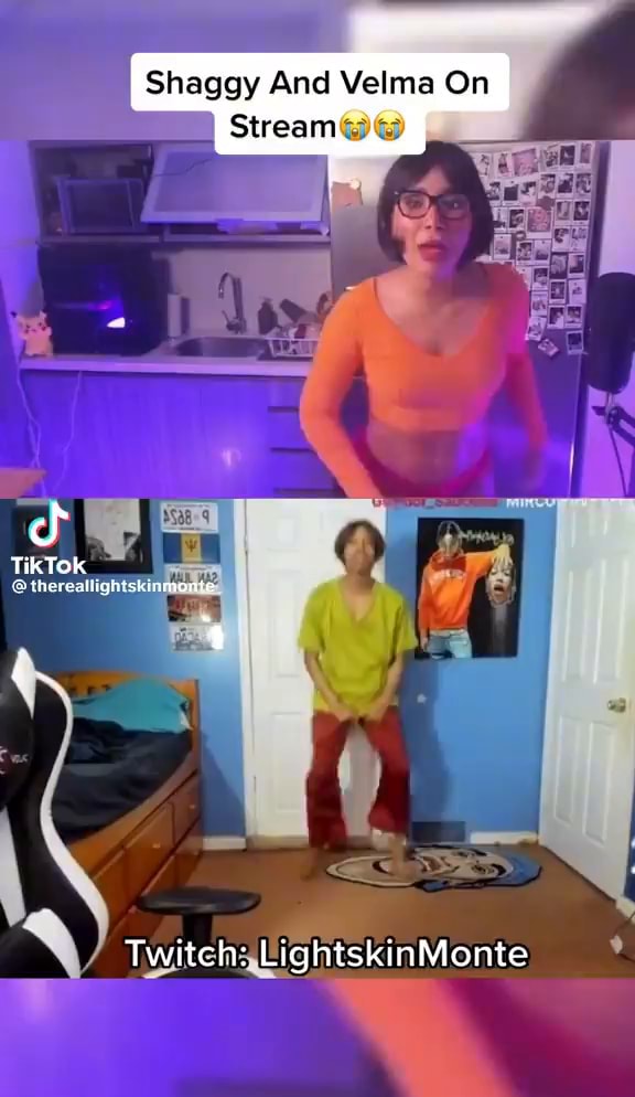 Shaggy And Velma On Streaam TikTok thereallighi I Twitch