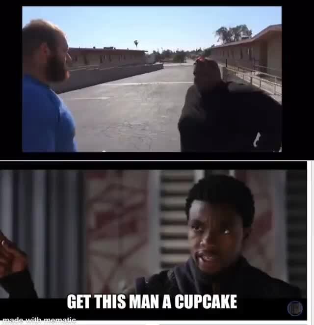 EDP just wanted a cupcake - GET THIS MAN CUPCAKE - iFunny