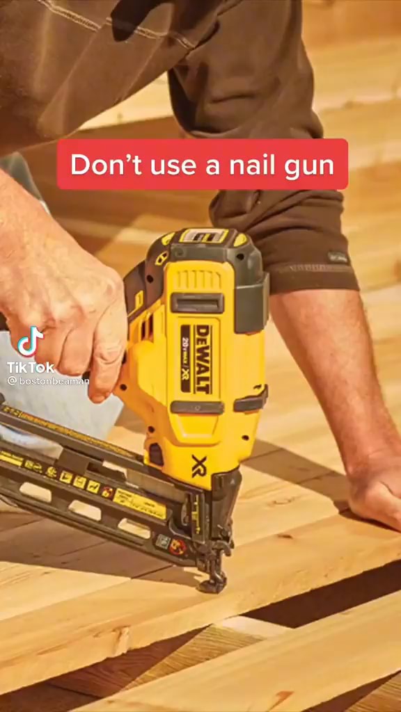 Don't use a nail gun iFunny