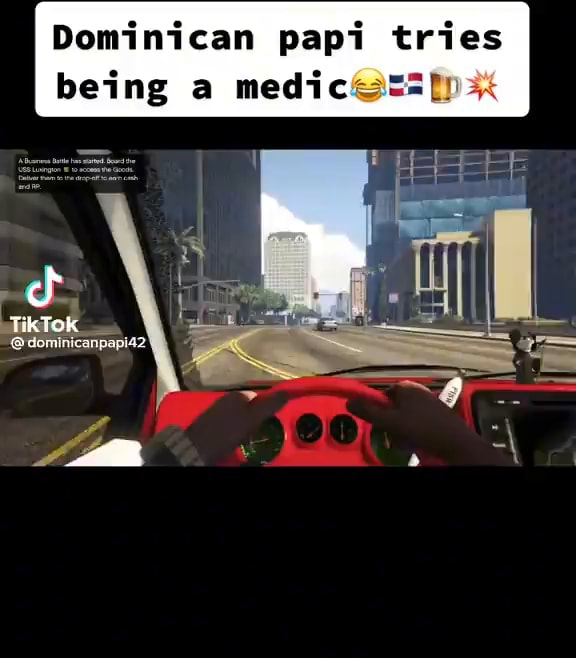 Dominican papi tries being a medic TikTok dominicanpapia2 iFunny