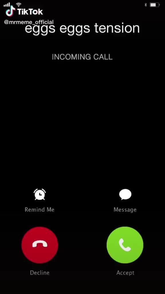 Ah, = TikTok mrmeme_official gs eggs tension CALL Remind Me