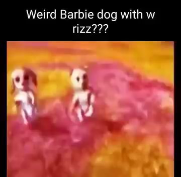 Weird Barbie dog with w rizz??? - iFunny