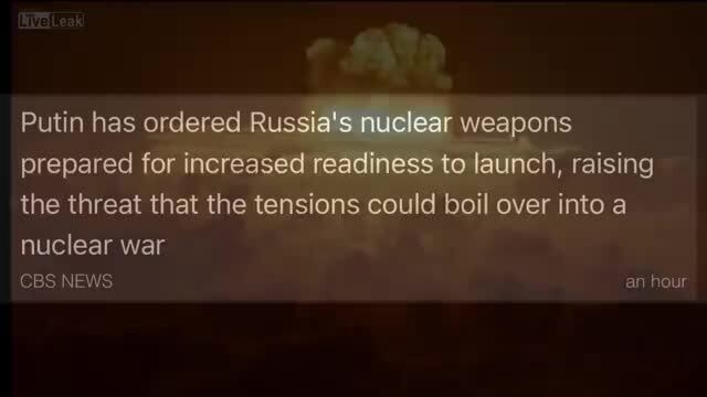 Putin Has Ordered Russia's Nuclear Weapons Prepared For Increased ...