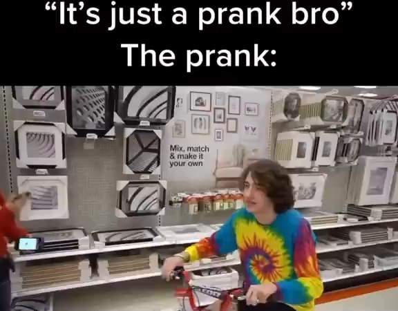 Its Just A Prank Bro The Prank Seotitle