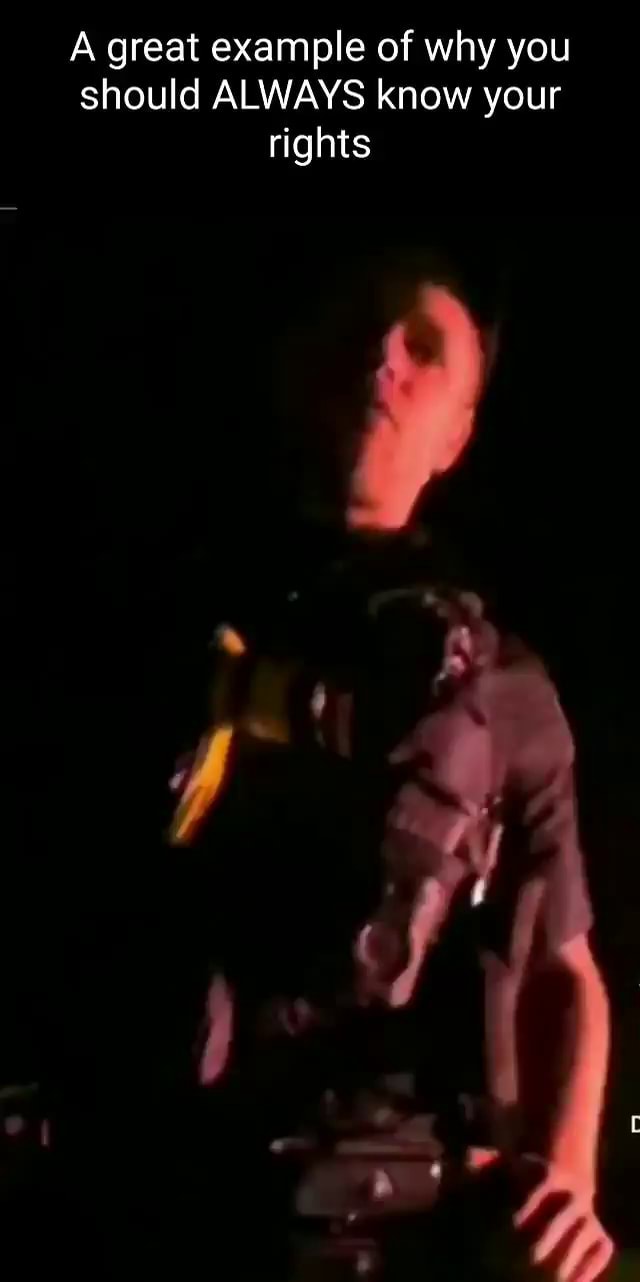 Great example of why you should ALWAYS know your rights - iFunny Brazil
