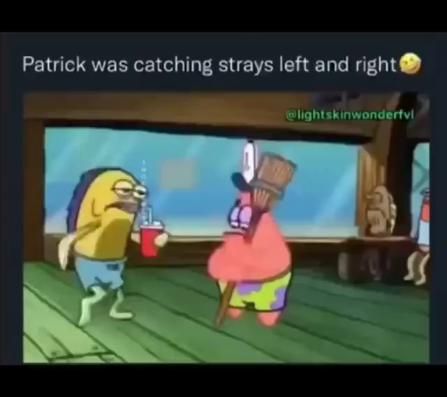 patrick-was-catching-strays-left-and-right-lightskinwondertvi-al-ifunny