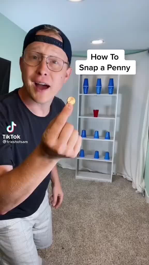 How To Snap a Penny TikTok trixshotsam iFunny