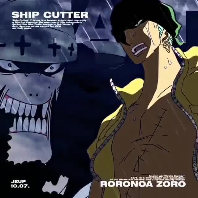 Aspiring to be taller “Zoro on cleaning duty A One Piece S