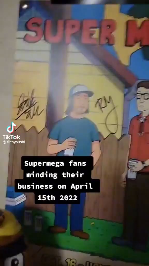 TikTok Supermega Fans Minding Their Business On April 15th 2022 - IFunny