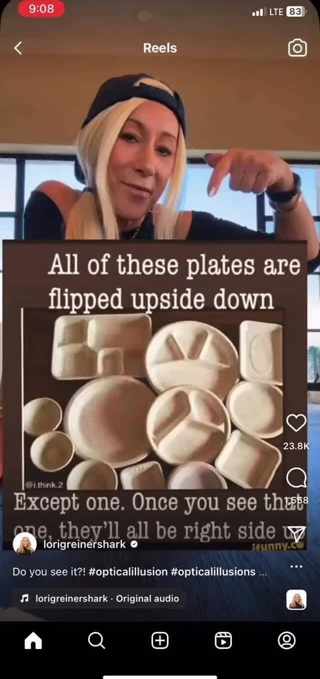 LTE Reels All of these plates are flipped upside down Bithink.2 Q