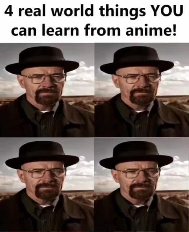 4 real world things YOU can learn from anime! _ ra - iFunny