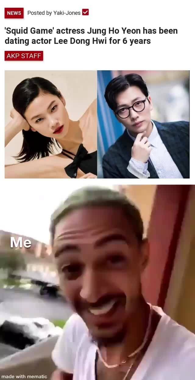 Posted by Yak Jones AKP STAFF 'Squid Game' actress Jung Ho Yeon has been  dating actor Lee Dong Hwi for 6 years - )