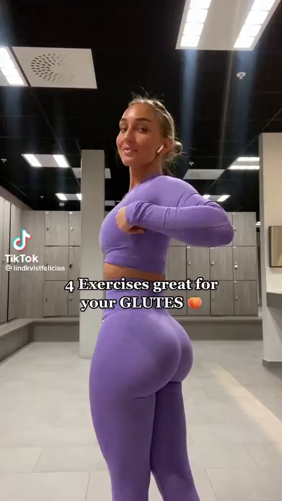 TikTok 4 Exercises great for your GLUTES - )